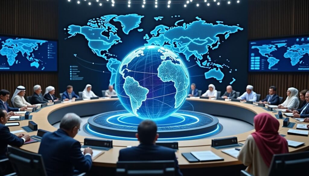 explore the challenges and realities of global ai governance, examining whether there is effective international coordination in managing artificial intelligence development and regulations.