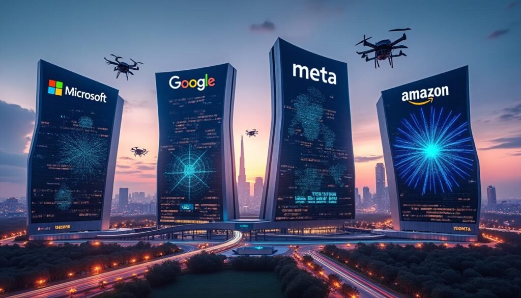 explore the competitive landscape of ai innovation among tech giants microsoft, google, meta, and amazon to discover who's leading the ai decade.
