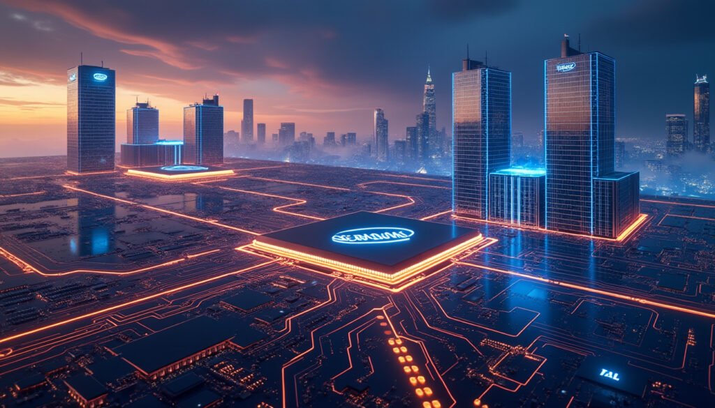 explore the latest developments in the semiconductor foundry industry as tsmc, samsung, and intel enter a new phase of competition and innovation.